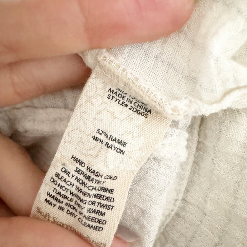 SOFT SURROUNDINGS Marsa Gauze Dolman Top Small S - Picture 8 of 8